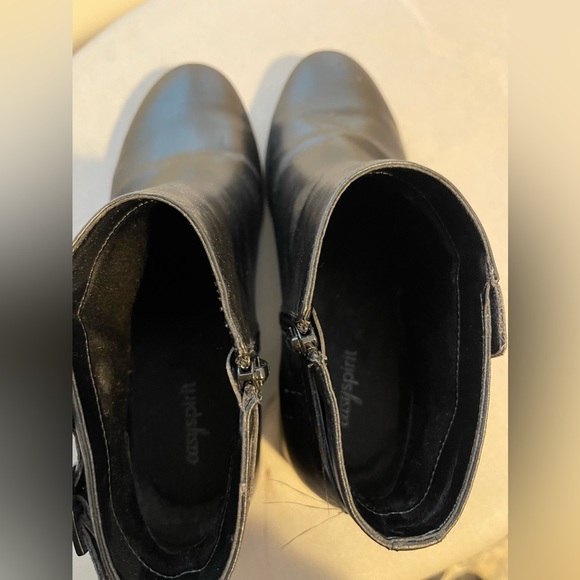 Easy Spirit Novara Leather Ankle Booties - Picture 6 of 14